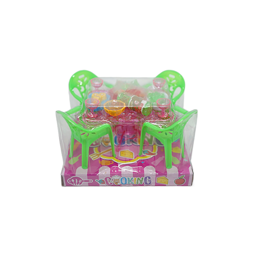 [15012836] JUEGO COMEDOR PLAS RECT 4 SILLAS C/ACCE CJ-2254353