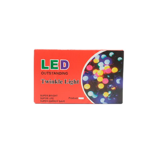 [15012899] GUIA NAV LED 28 LUCES COPO NIEVE MULTICOLOR CAJ MY2604