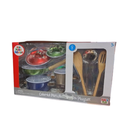 SET COCINA 8 PZ METAL CUCHARAS MAD COLORES CAJ 45321/34020