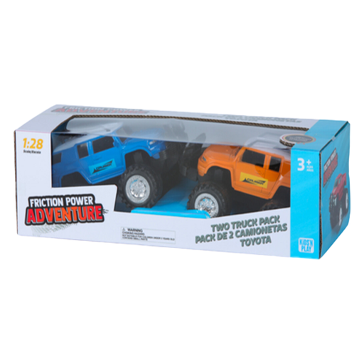 [15013055] SET 2 CARROS FRICCION DIS SURT 13X40X12 CM CAJ 45045/75002