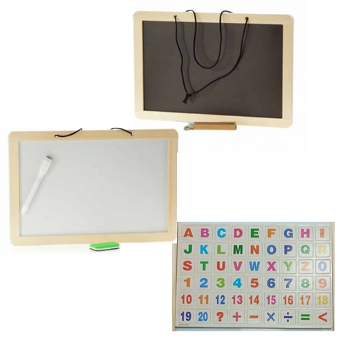 [15014167] SET PIZARRA 12.5X8" C/LETRAS/NUMEROS + ACCES