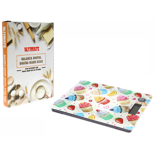 [15014226] PESA DIGITAL P/ALIMENTOS VID TEMPLADO 20X15 CM MAYS 739-04123