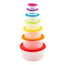 SET 7 PZ ENVASES PLAS RED C/T COL SURT WINDROSE  723-13350