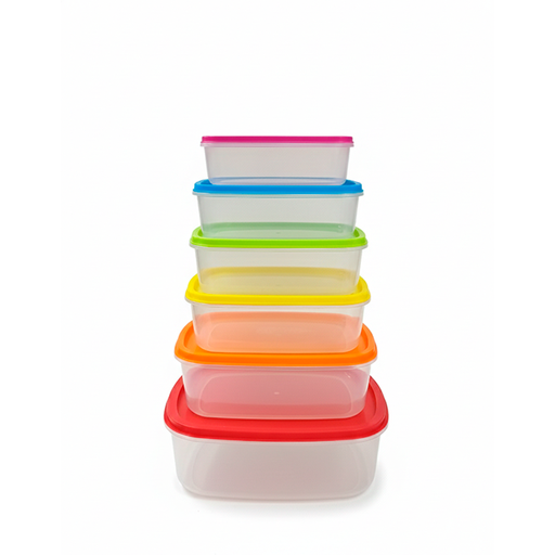 [15014259] SET 7 PZ ENVASES PLAS RECT C/T COL SURT WINDROSE  723-04185