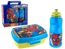 SET 2 PZ DEPOSITO/ENV P/ALIMENTO + BOTELLA SPIDERMAN MARVEL MAYS 744-74773