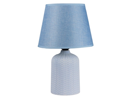 [15014364] LAMPARA MESA 12" CERA/TELA CEL DECORE 604-05410