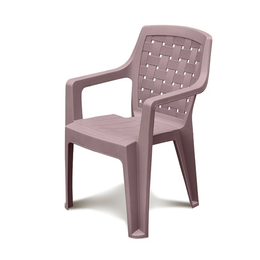 [15014414] SILLA PLAS EILAT C/B RESP RATAN CF C/LECHE GUATEPLAST AR011445-CFL-0