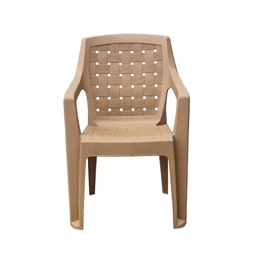 [15014415] SILLA PLAS EILAT C/B RESP RATAN MOCCA GUATEPLAST AR011445-MCC-0