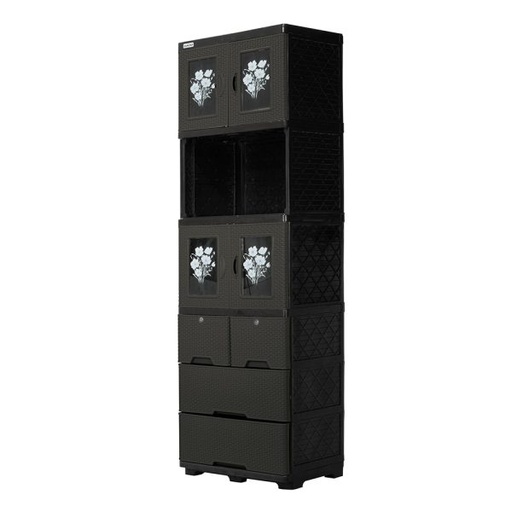 [15014438] CHINERO PLAS PLUS RATAN 4 GAV 2 C/LLA C/4 PTAS VID DECO 186X60X40 CM CF SANCHIA