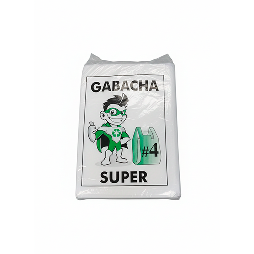 [15014542] BOLSA GAB #4 TRANSPARENTE 100 PZ