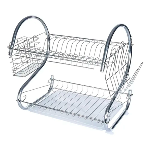 [15014719] ESCURRIDOR CROMADO C/BANDEJA PLAS CAJ 8051/YJ-09-4458
