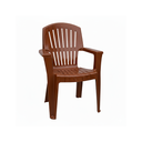 SILLA PLAS KING C/B NOGAL MANCHADO MEGA