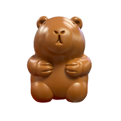 [15014825] ALCANCIA PLAS CAPIBARA 19 CM MED C/TORTUGA ATRAS ALCAPLAST APG-1219