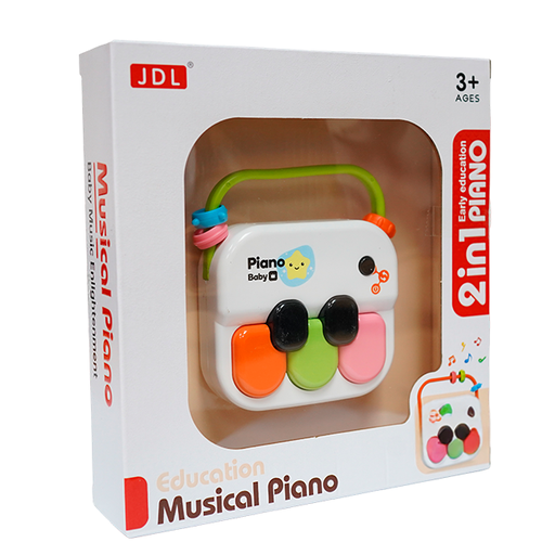 [15014981] PIANO MUSICAL P/BEBE C/AGARRADERA D/BAT DJL CASAMAS 1305