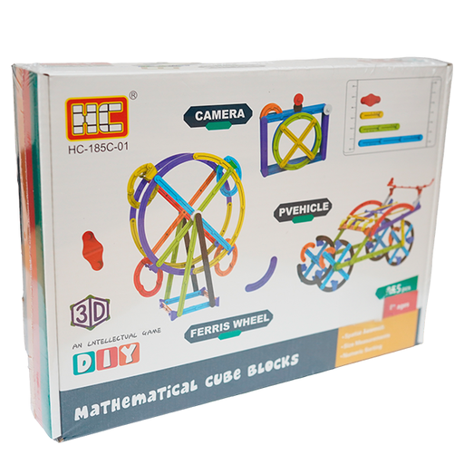 [15014984] JUEGO BARRAS MAGICAS T/LEGO 155 PZ CAJ DIY CASAMAS 1349