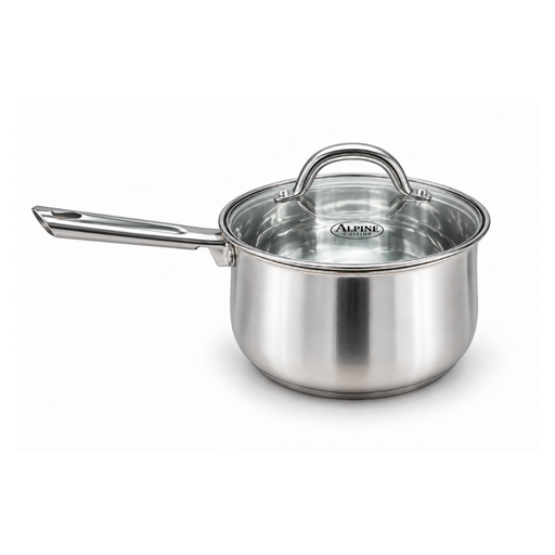 [15015012] OLLA ACERO INOX 4 QT T/VID C/MGO NAPOLI ALPINE AI17494-S20