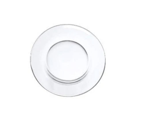 [15015027] PLATO VID 10.5" RED TRANS DECO NAV SNOWFLAKE CRISA 5844-DS9