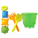JUEGO PLAYA PLAS CASTILLO 20.5X17 CM C/ACCES RED 202