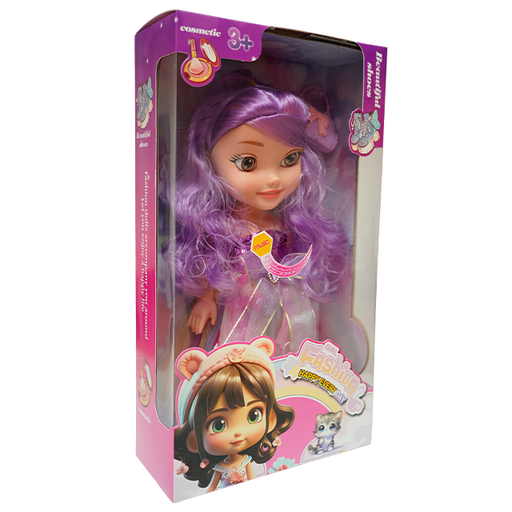 [15015044] MUÑECA MUSICAL C/ACCES CAJ 38X21 CM DX013A