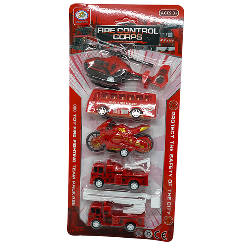 [15015106] SET TRANSPORTE BOMBEROS 5 PZ BLIS CASAMAS 399 1515