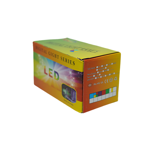 [15015181] GUIA NAVIDEÑA 300 LUCES LED CABLE VD 21 MT MULTICOL 6152-26