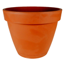 MACETA PLAS DOBLE 38 CM #4 TERRACOTA MEGA