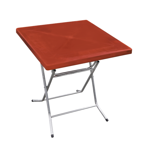 [15015257] MESA PLEGABLE PLAS/MET CUAD 73X73 CM RJ MEGA 1522