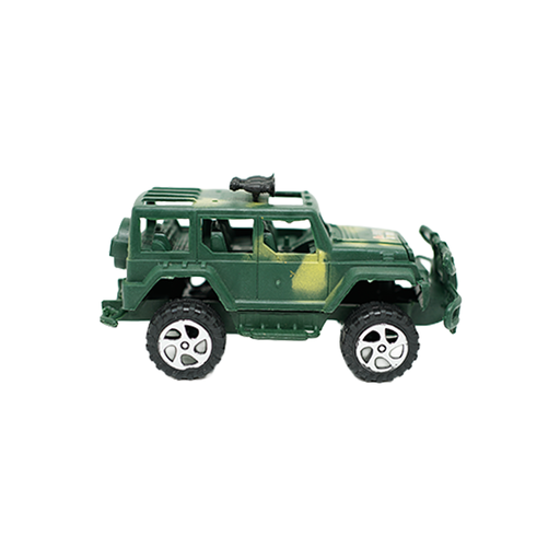 [15015300] CARRO T/JEEP MILITAR C/DEFENSA+LLANTA REP 17 CM APROX BOL 65319
