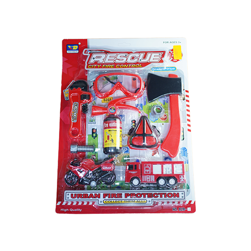 [15015337] SET TRANSPORTE BOMBEROS C/EXTINTOR 43X32 CM BLIS 9 PZ GIGI GX-828-5