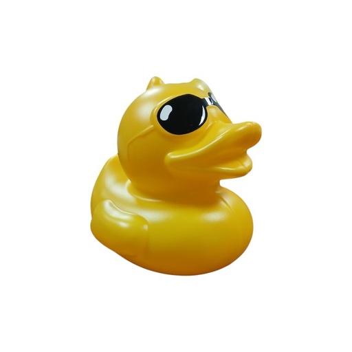 [15015380] ALCANCIA PLAS PATO C/LENTES 15 CM ALCAPLAST