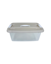 CAJA PLAS 16 LT CLICK TR C/AGARRADERA CAPUCCINO GUATEPLAST AR013600-BGC-0