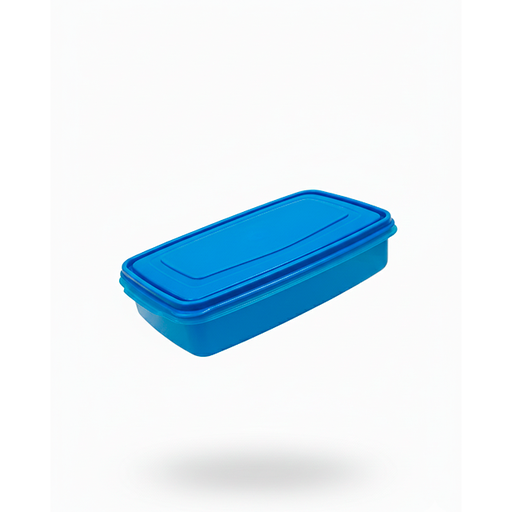 [15015519] TAZON PLAS RECT GDE 80 OZ AQ-AZ FRIDA P.2196 C GUATEPLAST AR012457-FAZ-0