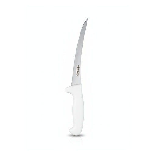 [15015562] CUCHILLO DESHUEZO 6" CURVO MANGO ERGONOMICO VINSON CUDEC-6