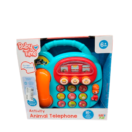 [15015722] TELEFONO INTERACTIVO C/SON ING/ESP CAJ BABY TIME 079127/45310