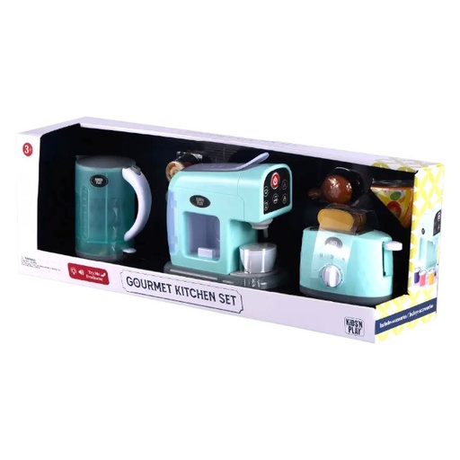 [15015726] SET D/COCINA INFANTIL C/BATIDORA SANDWICHERA HERV+ACCES C/SON CAJ KIDS PLAYS 079100/45292