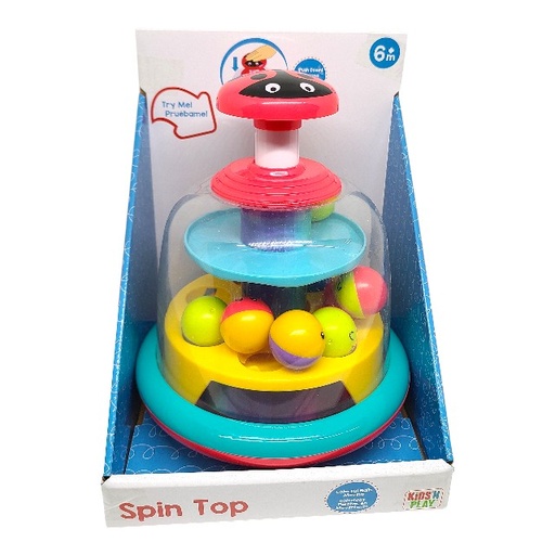 [15015731] TROMPO C/PELOTAS SPIN TOP BABY TIME 079129/45251