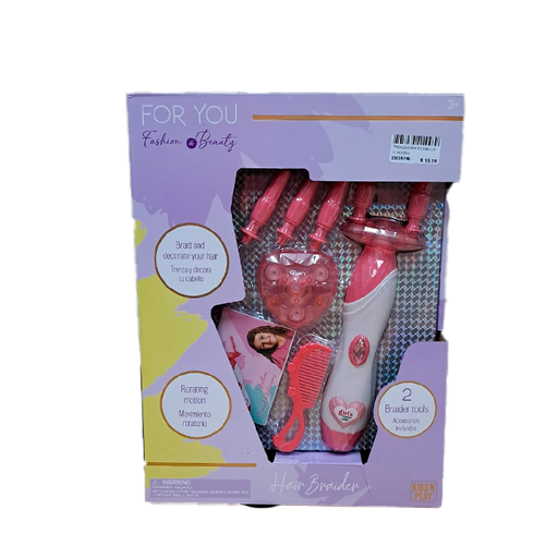 [15015740] TRENZADORA P/CABELLO C/ACCES CAJ FASHION BEAUTY 155748/45316