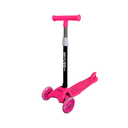 SCOOTER PLEGABLE AJUST 3 RUEDAS C/LUZ ROSA CAJ B-SCOOT CAJ BLSCOOT17/18/45626