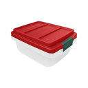 CAJA PLAS CLICK BOX SMALL 18.2X30.2X39.2 CM TRANS C/T RJ SANCHIA