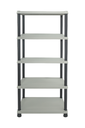 ESTANTE PLAS 5 NIV NEO RACK 173.5X71.5X38 CM BEIGE C/CF CAP 125KG SANCHIA