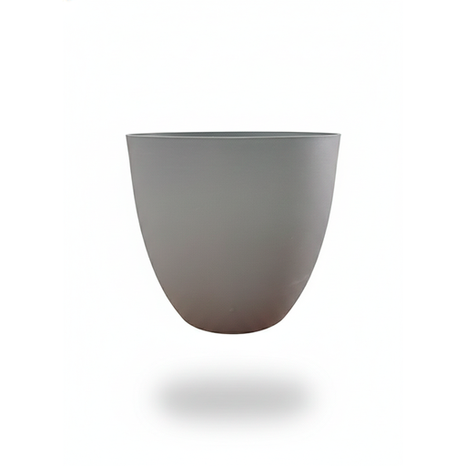 [15015849] MACETA PLAS 32X29 CM CONICA GRIS SALVA