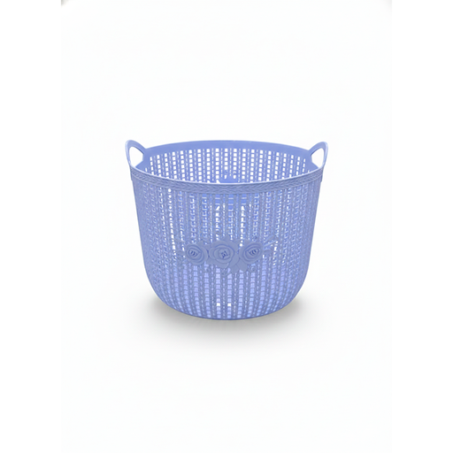 [16000224] DOCENA CANASTILLA PLAS CAPUCCETO RED 28 CM CALADA C/OREJ C/T COL SURT MEGA AA12127V