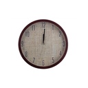 RELOJ PARED 30 CM RED CF/BG 602-39199