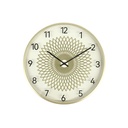 RELOJ PARED 40.6 CM RED DORADO 602-03696