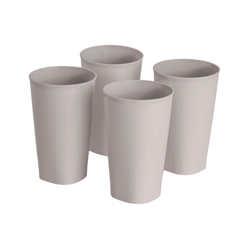 [15016091] SET 4 VASOS 20 OZ GRIS 764-09248H08