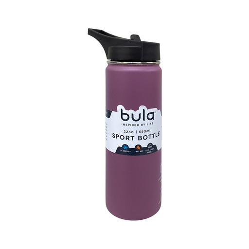[15016101] BOTELLA TERMICA 650 ML MORADO 707-WH026
