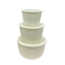 SET 4 ENVASES RED C/T RAYAS VERT GRIS/ROS/BL 723-41839