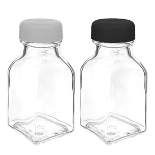 [15016230] SET SALEROS CUAD 2 PZ TRANS T/COLOR KITCHEN CLUB 748-95764