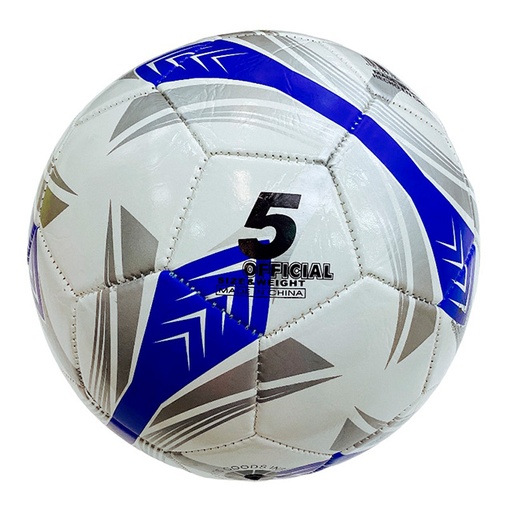 [15016248] BALON/PELOTA FUTBOL #5 BL/AZ/GRIS 805-P701