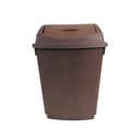 BASURERO PLAS VAIVEN10 LT CAFE MEGA/2146